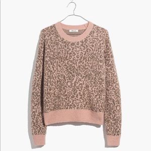 🌟SALE🌟 Madewell Leopard Print Sweater